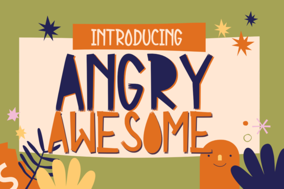 Angry Awesome Font: A Designer’s Real-World Test in a Branding Project