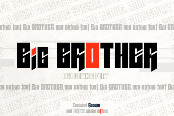 Big Brother: A Bold Display Font for Striking Web Design