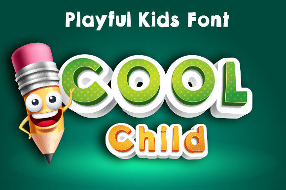Cool Child: A Playful Font for Editorial Joy