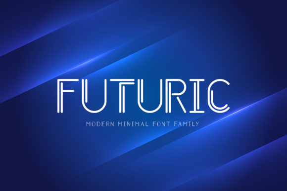 Futuric: A Minimalist Display Font for Modern Editorial Design