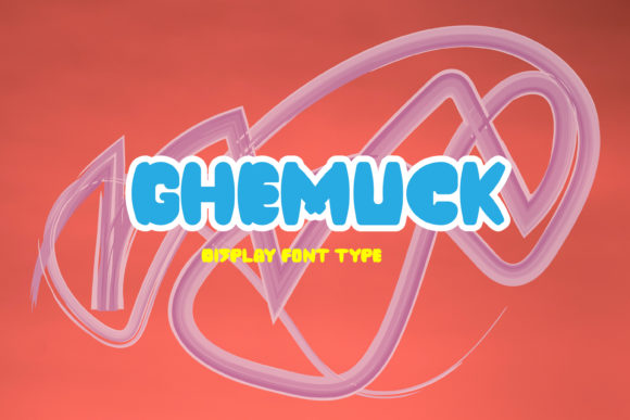 Ghemuck: A Bold Display Font for Modern Marketing Campaigns