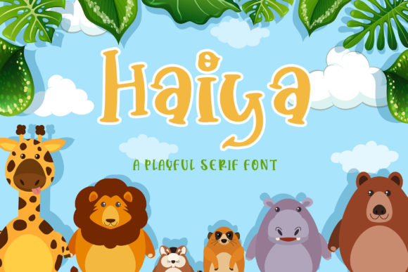 Haiya Font: A Charming Display Typeface for Editorial Design