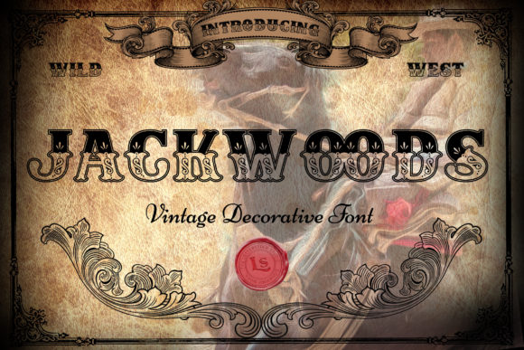 Jackwoods: A Bold Display Font for Crafters and Makers