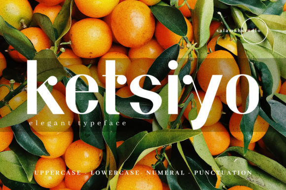 Ketsiyo: A Bold Display Font That Elevates Small Business Branding