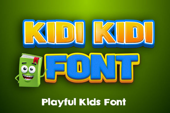 Kidi Kidi: A Playful Display Font for Modern Web Design Projects