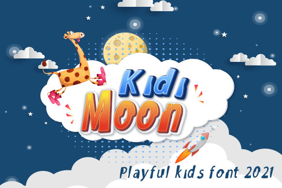 Kidi Moon: A Playful Display Font That Elevates Small Business Branding