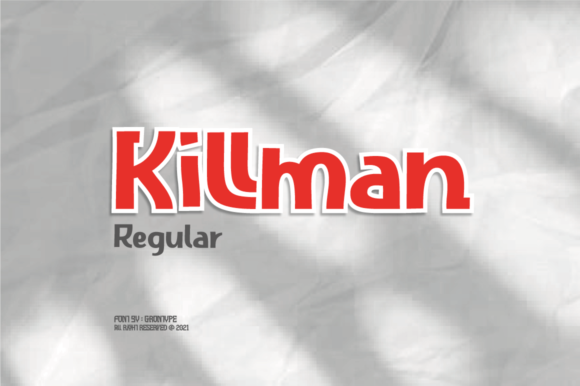 Killman: A Quirky Display Font for Editorial Charm