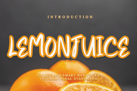 Lemonjuice: A Playful Display Font for Modern Web Design Projects