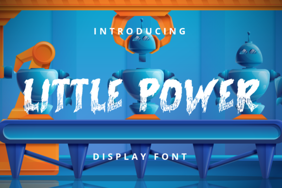 Little Power Font: A Bold Display Typeface for Campaign Graphics