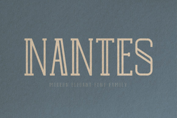 Nantes Font: Elevating Campaign Visuals with Bold Display Type
