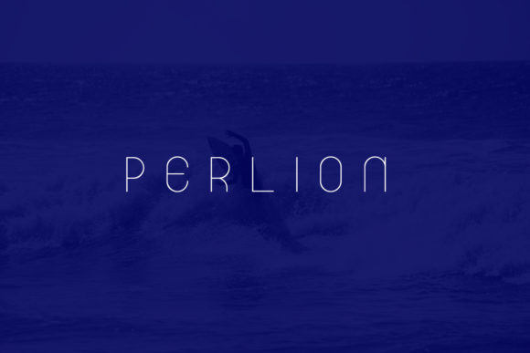 Perlion: A Clean, Modern Display Font for Handmade Labels, Invitations, and Creative Packaging