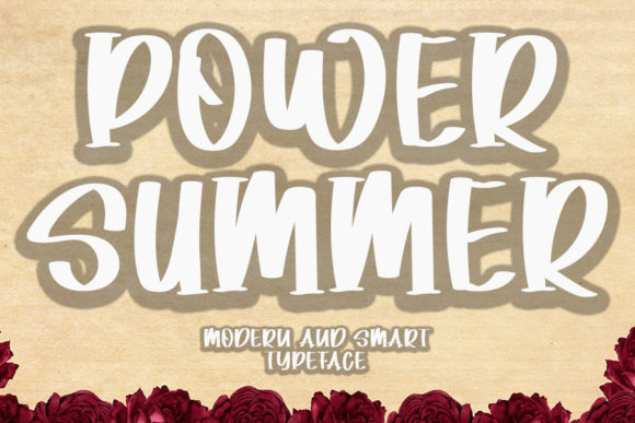 Power Summer: A Bold Display Font to Elevate Your Business Branding
