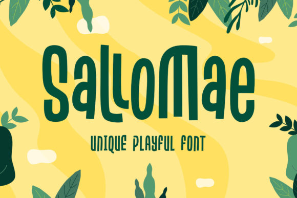 Sallomae: A Bold Display Font for Impactful Campaign Design