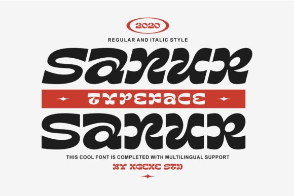 Sanur: A Modern Display Font for Dynamic Web Design