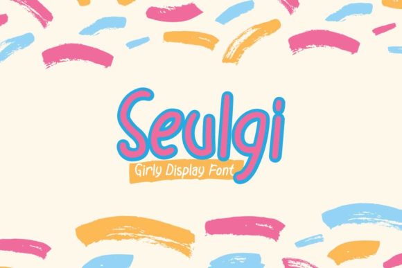 Seulgi: A Sweet and Expressive Display Font for Editorial Design