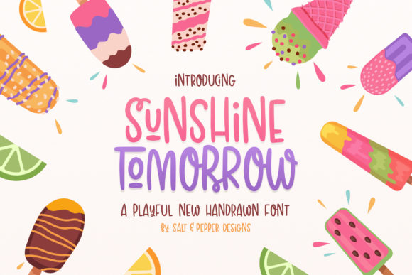 Sunshine Tomorrow Font for Cheerful Web Design
